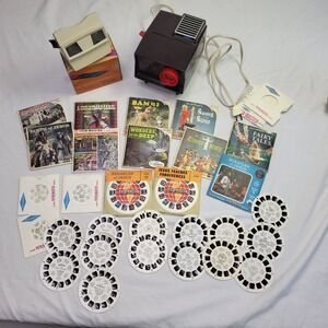 Sawyer's View-Master Model G Viewer Projector Multi Lot Vintage Disney Works!